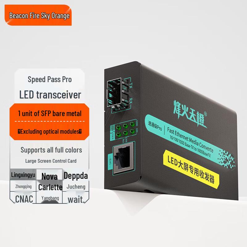 Fenghuo Tiancheng Gigabit LED Display Fiber Optic Transceiver