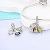 Copper Plated Camera Charms Colorful Palette Beads Pendants Fit Original Bangle Music Guitar Bracelets For Woman Jewelry Gift