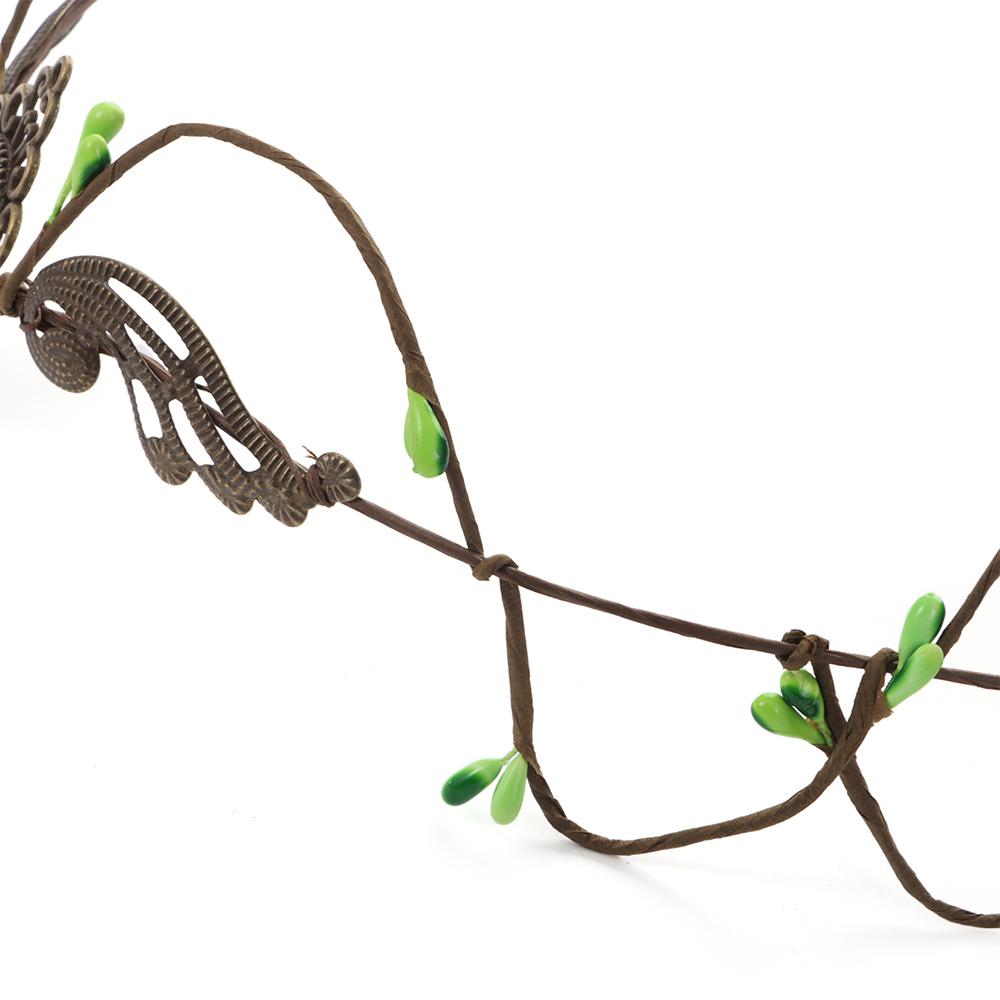 Bridal Style Elven Crown Vine Design Fairy Diadema New Woodland Crown