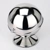 1PC Stainless Steel Spherical Sugar Bowl Stainless Steel Storage Tank 16x13.5cm
