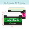 Kaisa Index Cards: Internet Celebrity Sticky Notes for Word Memory & Exam Prep