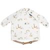 Edute Bibado Coverall Forest Friends feeding apron to support babies eating with their perfect for [Edutē] - Long-sleeved hands, weaning!