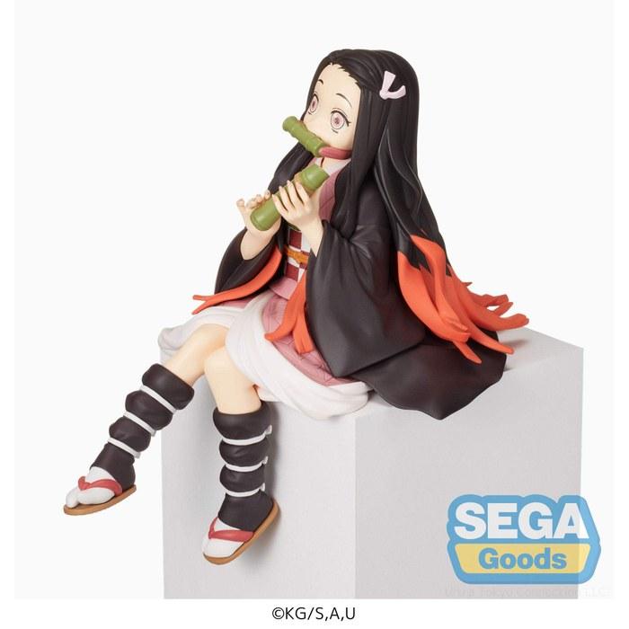 Sega Demon Slayer Premium Chokonose Figure Nezuko Kamado Red One Size
