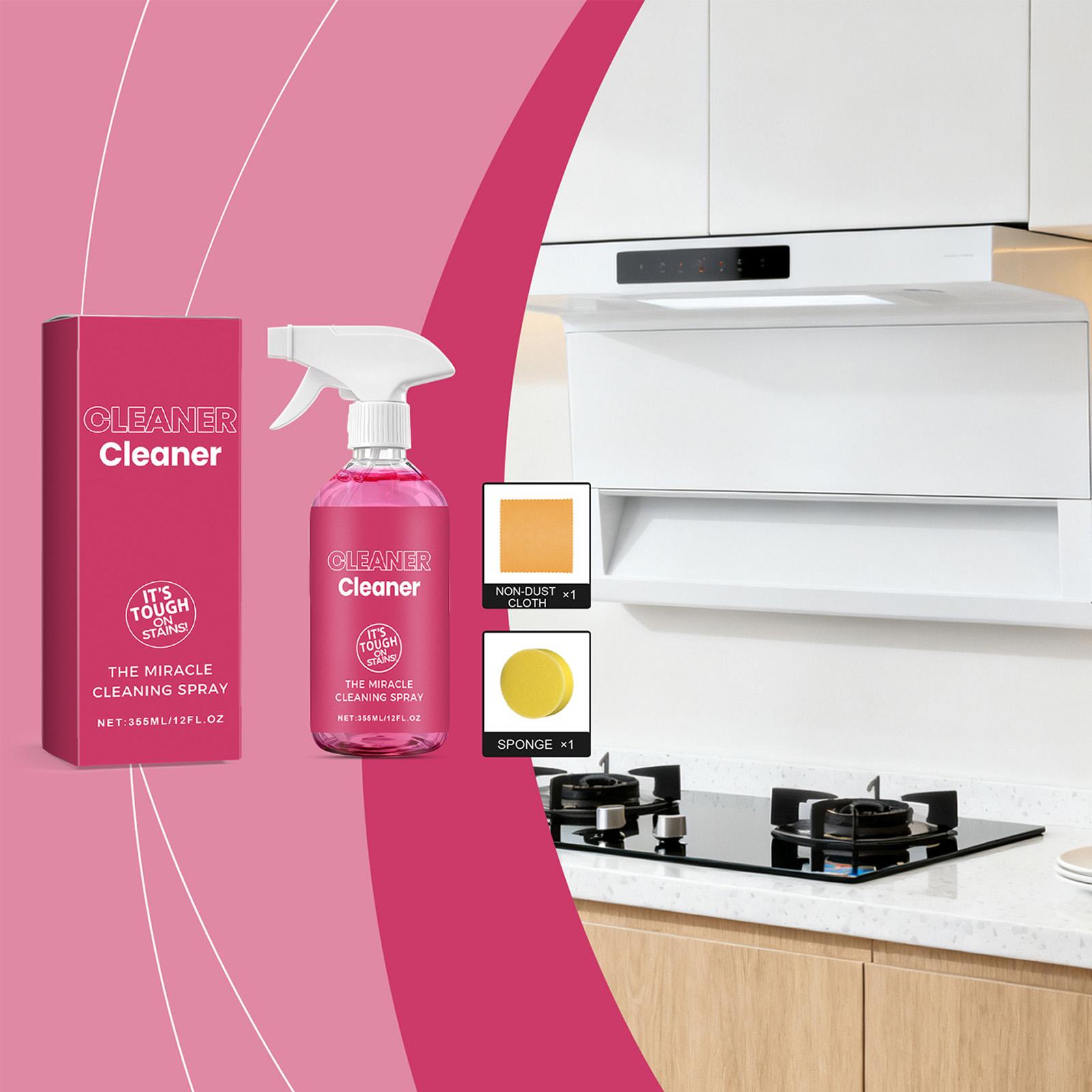 

Kitchen Foam Cleaning Set, Oil Stain Cleaner, Portable Grease Remover For Household Kitchens, Stove Cleaner,355ml One Size белый