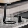 Magnetic Coffee Espresso Stirrer 8 Needles Anti Slip Handle Italian Coffee Cloth Powder Needle Stainless Steel Portable