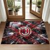 AC Milan Design Crystal Velvet Rug Soft Decorative Mat for Bedroom Entrance