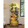 Chinese Feng Shui Rockery Water Fountain – Living Room Entrance Décor & Wealth Attraction Gift.