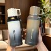 316 Stainless Steel Vacuum Insulated Tea Infuser Bottle with Double Lid for Home & Outdoor Use - Portable Men's Water Kettle Cup