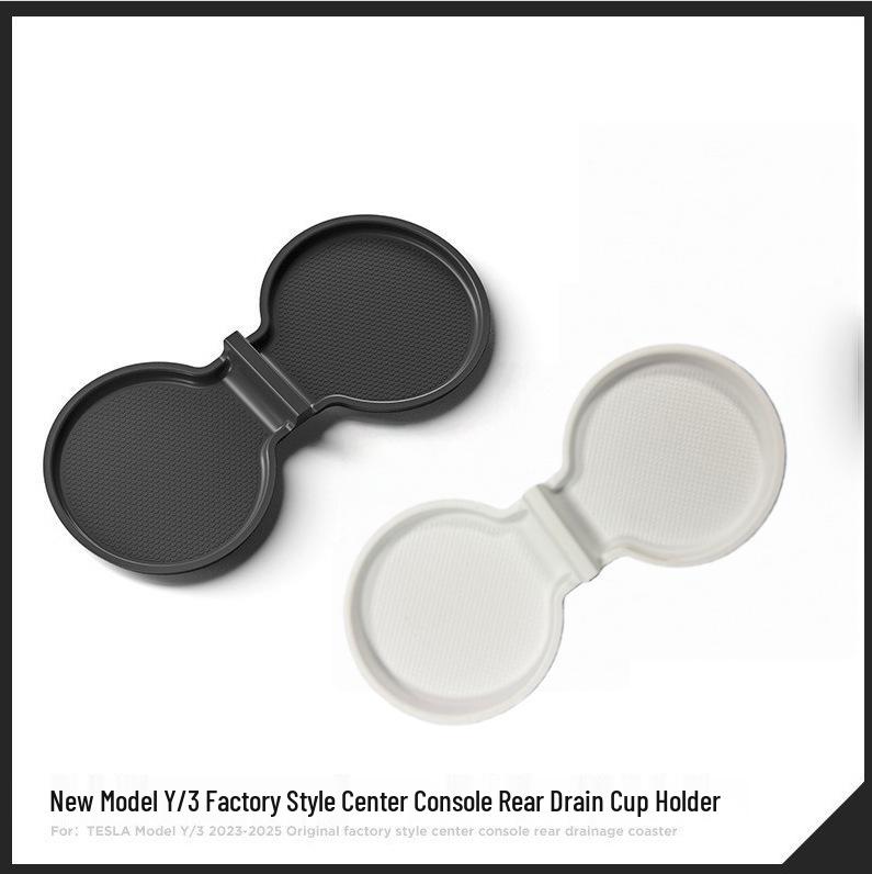 Non-Slip Cup Holder and Storage Pad for Tesla Model 3/Y 2023-2025 Center Console