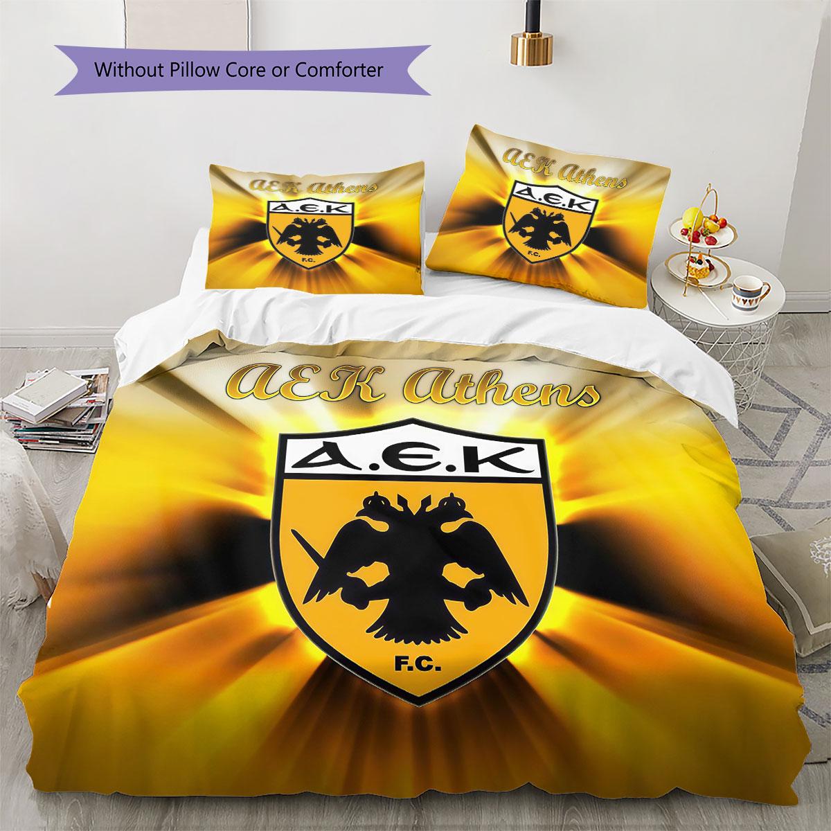 

AEKFC Pattern Bedding Quilt Set Quilt Cover Pillowcase Home Decoration Birthday Gift (1 * duvet cover + 2 * pillowcase, without core) 135x200cm