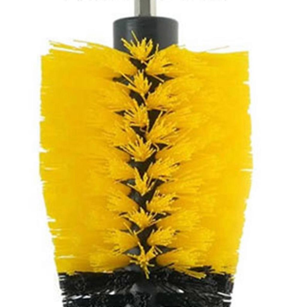 Drill Brush Attachment Wheel Cleaner Brush for Floor Mats Automotive Bathtub