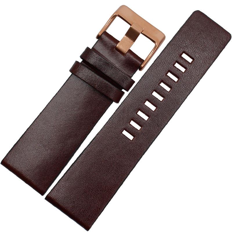 Lederarmband 22 24 26 28 30 mm 32 mm für Diesel-Uhrenarmband, Armbanduhrenband für DZ4343 DZ7293 DZ7333-Uhrenarmband