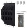 Wall-Mounted Multi-Layer Foldable Shoe and Sundry Storage Bag