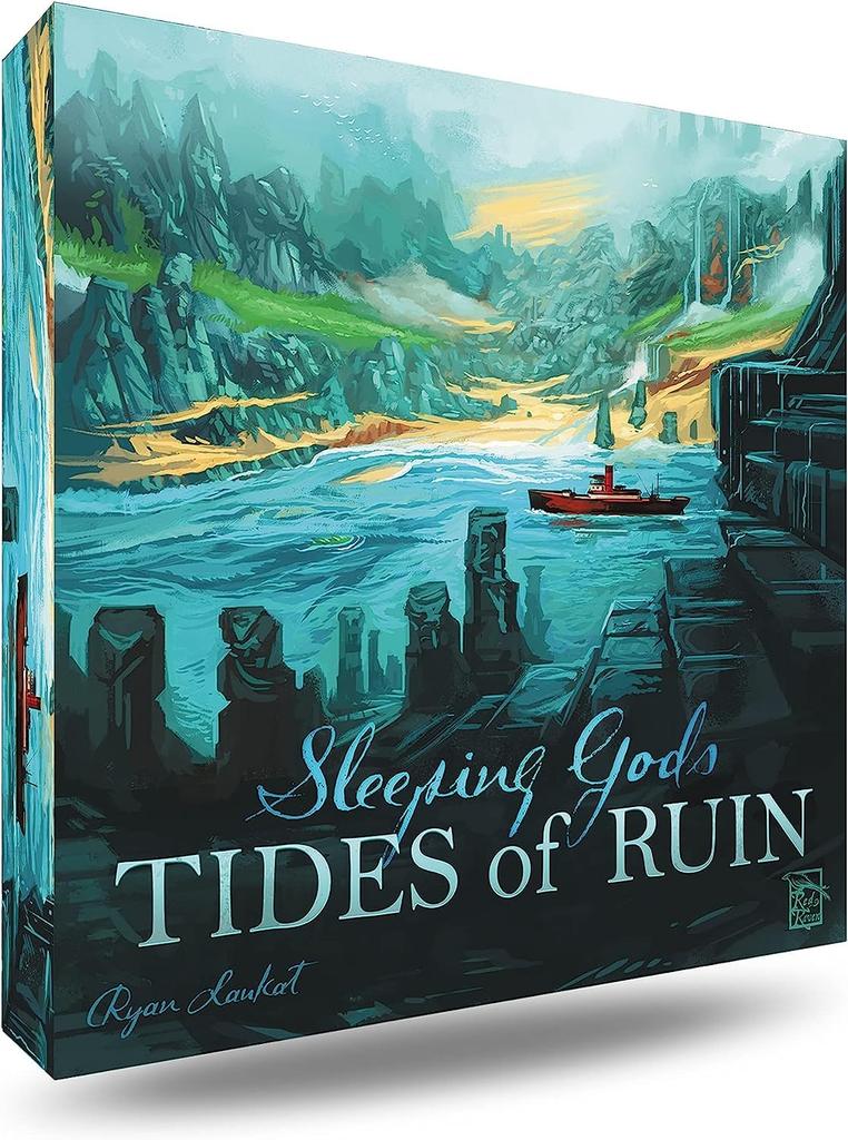 Sleeping Tides of Ruin Strategy Board Game by Red Raven Games Gods