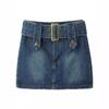 Women's High-Waisted Denim Midi Skirt: Retro, Anti-Exposure, Bodycon Style