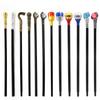 Princess Magic Wand Scepter King Cane Sorcerer Wand Cleopatra Queen Pharaoh Scepter Prop Snakehead Staff