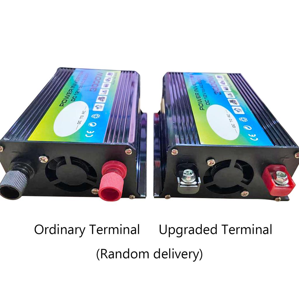 Peaks Power 3000W Modified Sine Wave Inverter High Frequency Power Inverter DC 12V to AC 220V Converter Car Power