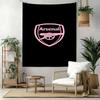 Arsenal Wall Decor Tapestry Art For Pet Memorial Birthdaywedding Party Backdrop Family Gift