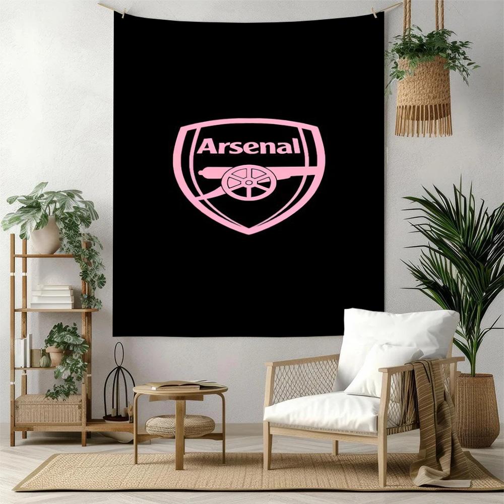 Arsenal Wall Decor Tapestry Art For Pet Memorial Birthdaywedding Party Backdrop Family Gift