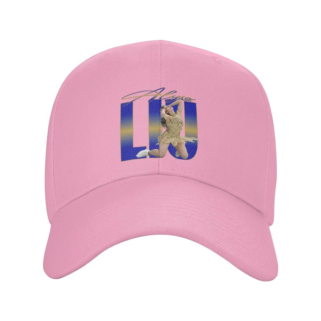 Unisex Damen Alysa Liu Eiskunstlauf Hut Trendige Baseballkappe Truckerhut Golf Kopfbedeckung Verstellbare Passform