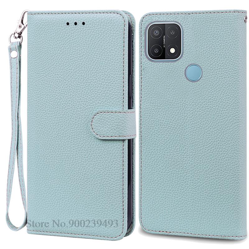For OPPO A15 Case OPPO A15S Cover Silicone Wallet Flip Cover For OPPO A15 CPH2185 A15S CPH2179 Phone Case Leather Coque Fundas