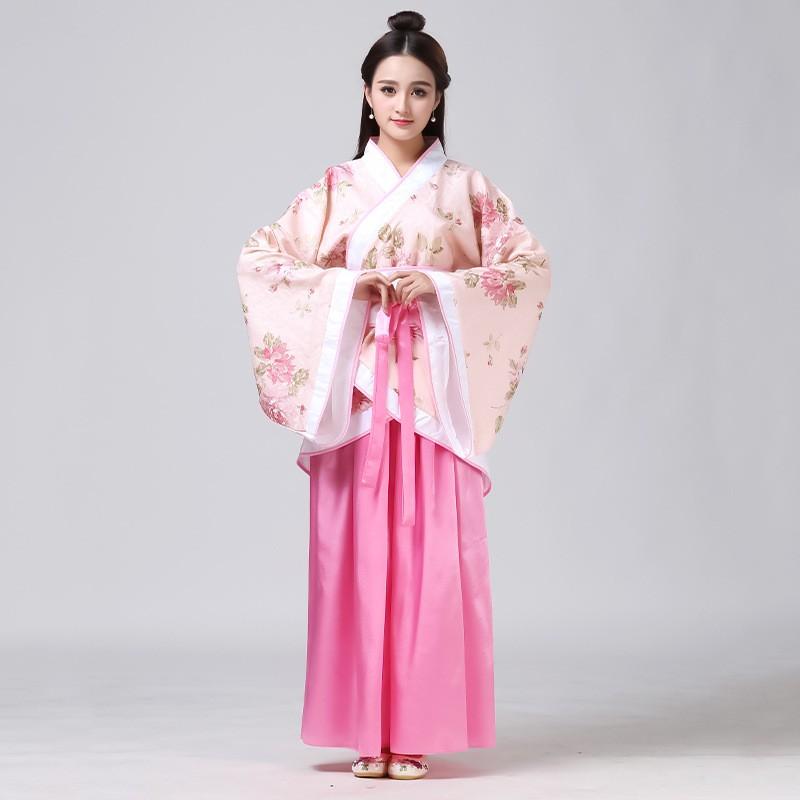 Kostüm der Antike, Tang-Dynastie, Antikes Hanfu Performance-Outfit, Klassischer Tanz.