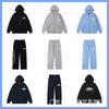 Cort Devils Island Zip Up Hoodie Set Loose Streetwear Sweatshirt Pants Teens