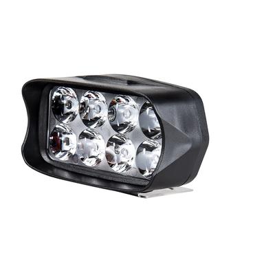 Motorcycle Headlight 12V Motorbike Spot Head Light 8 12 16 Led Scooter ATV Moto Headlamp