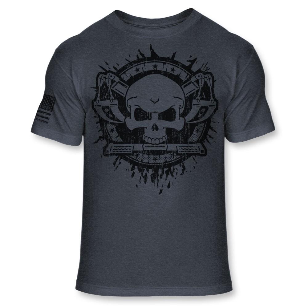 Tow Truck Driver Skull T-Shirt - Tow Truck Drivers Crossbones Towing Shirt A405 S разноцветный
