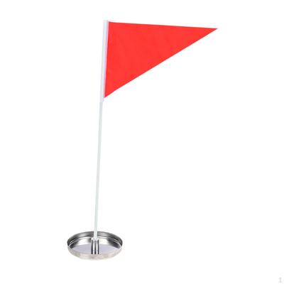 Cupă de Putting pentru Golf și Steag Ajutor de Antrenament Cadouri pentru Jucători de Golf Portabil Inox Steag Hole