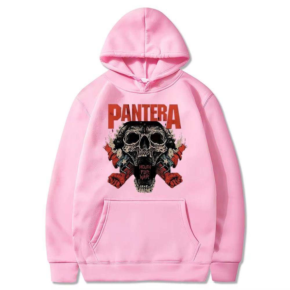Band Pantera Hoodie Men Women Clothes Pullover Streetwear Casual Fleece Oversized High Street Funko Pop Graphic Print Top Unisex