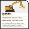 DM85924 Highline Series Cat 323F L Hydraulic Excavator 1/50