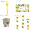 Delightful Sunflowers Theme Party Decoration Kit For Joyful Baby Showers And Birthday Parties