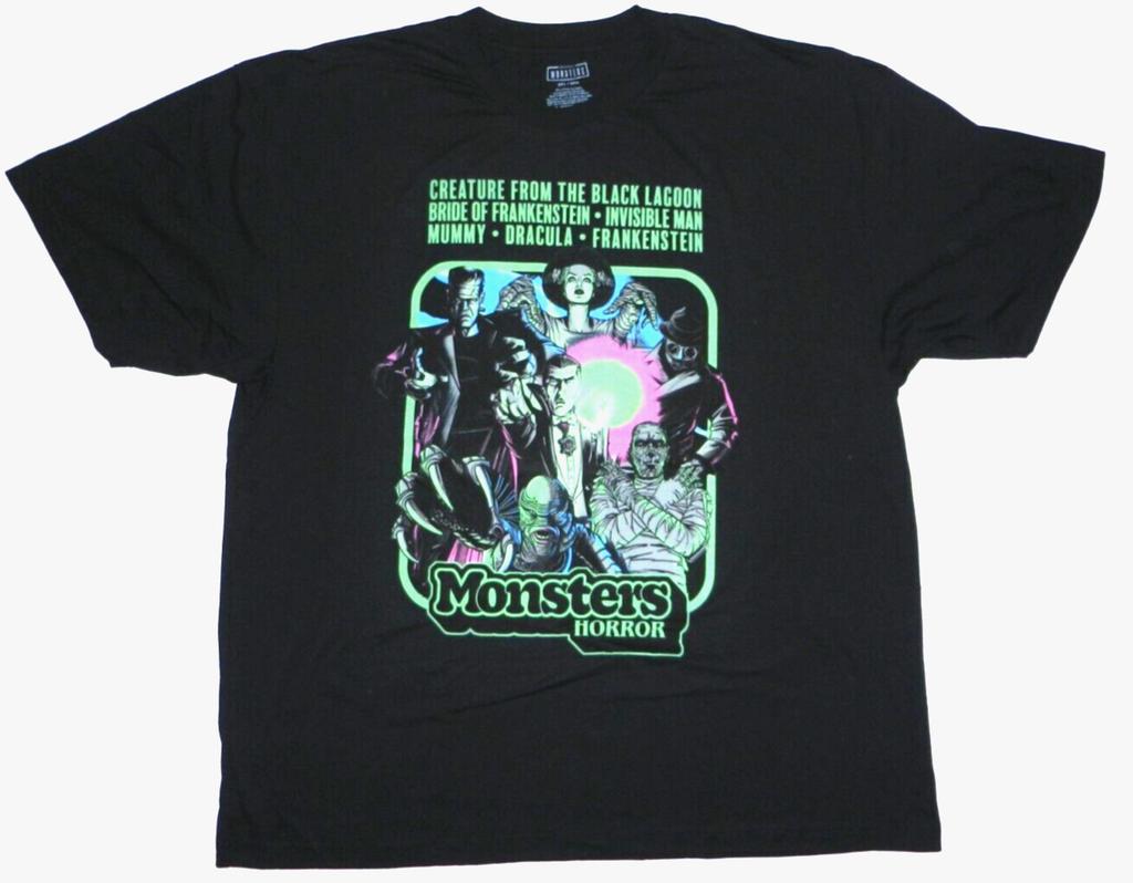 26 Universal Monsters Horror Creature Frankenstein Shirt New Unisex T-Shirt