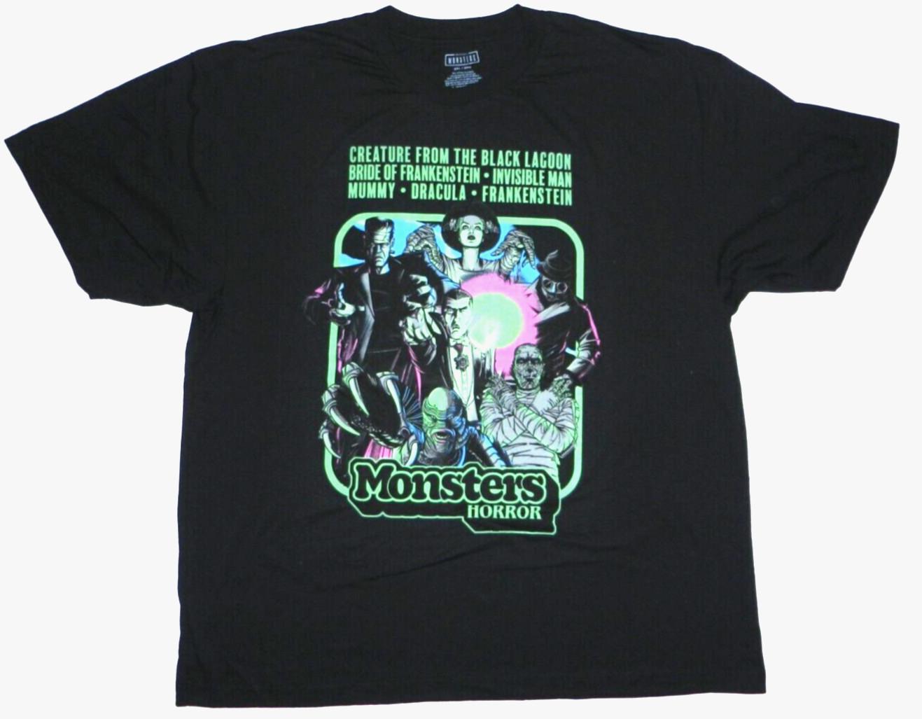 26 Universal Monsters Horror Creature Frankenstein Shirt New Unisex T-Shirt XXXL