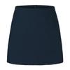 Klassischer Damen-Minirock mit Reißverschluss und geteiltem Saum, passend zum Blazer, für Büro und Alltag