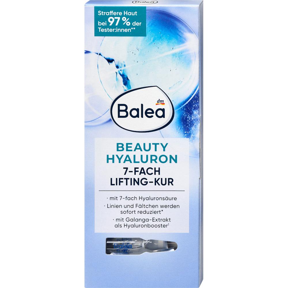 

Германия DM Balea Balea Beauty Гиалуроновая лифтинговая ампула Chur 7x1 мл