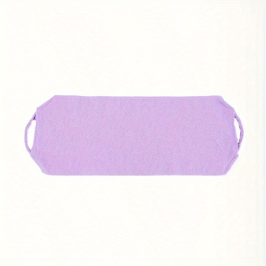 

1 отшелушивающая мочалка для спины - очень длинная мочалка для тела, подходящая для спины и труднодоступных мест, с мягкой отшелушивающей тканью и прочной мочалкой для душа фиолетовый