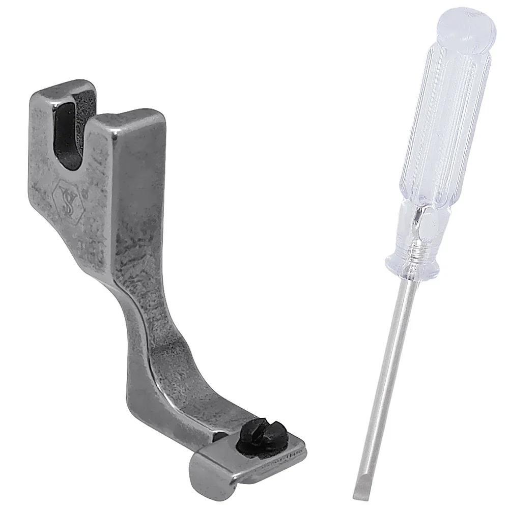 2/1pc T69 Adjustable Invisible Zipper Presser Foot Unilateral Zipper Feet for Industrial Single Needle Sewing Machine Accessory