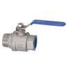 Ball Valve 1in NPT Stainless Steel Straight Ball Valve Fitting Connector for Water Oil