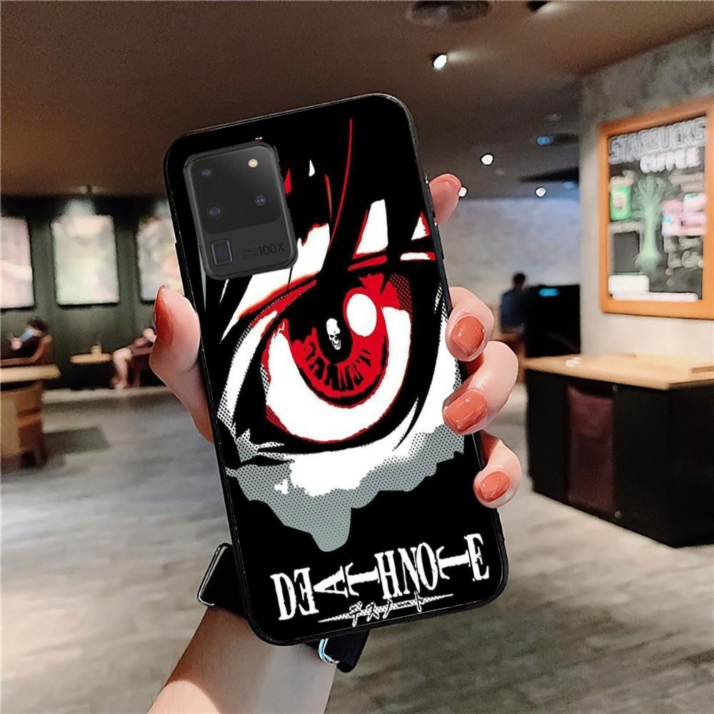 Death Note Phone Case For Samsung S 9 10 20 21 22 23 30 23 24 Plus Lite Ultra FE S10lite Fundas