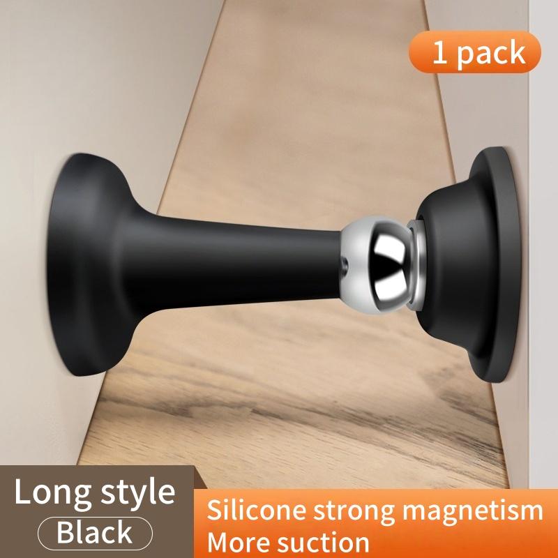Silicone Anti-collision Door Stopper Strong Magnetic Silent No Punching Wall & Floor Compatible Door Holder