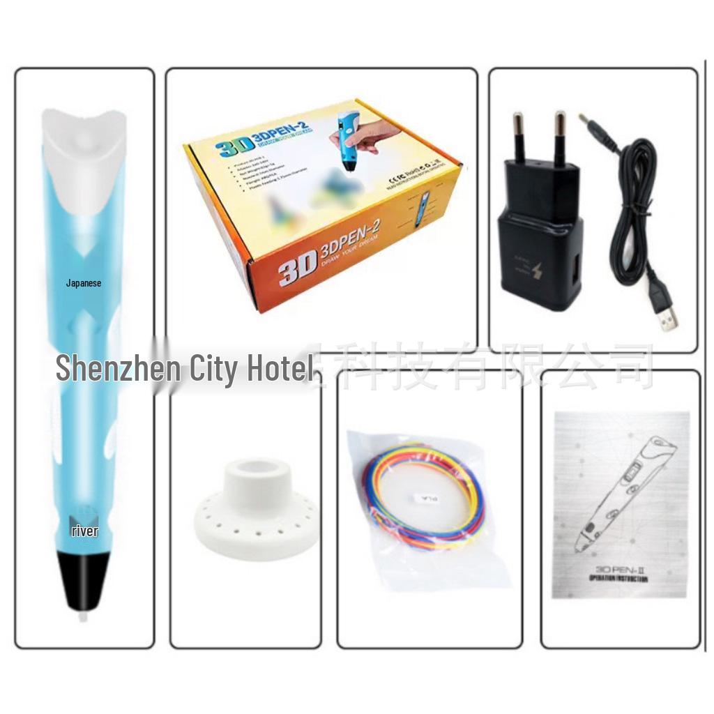 Second Generation High-Temperature 3D Printing Pen for Kids and Students – Popular Gift Item