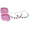 1Pair Cartoon Dental Metal Braces Archwire Without Hooks Metal Bracket And Ligature Ties Colorful Temporary Tooth Decoration