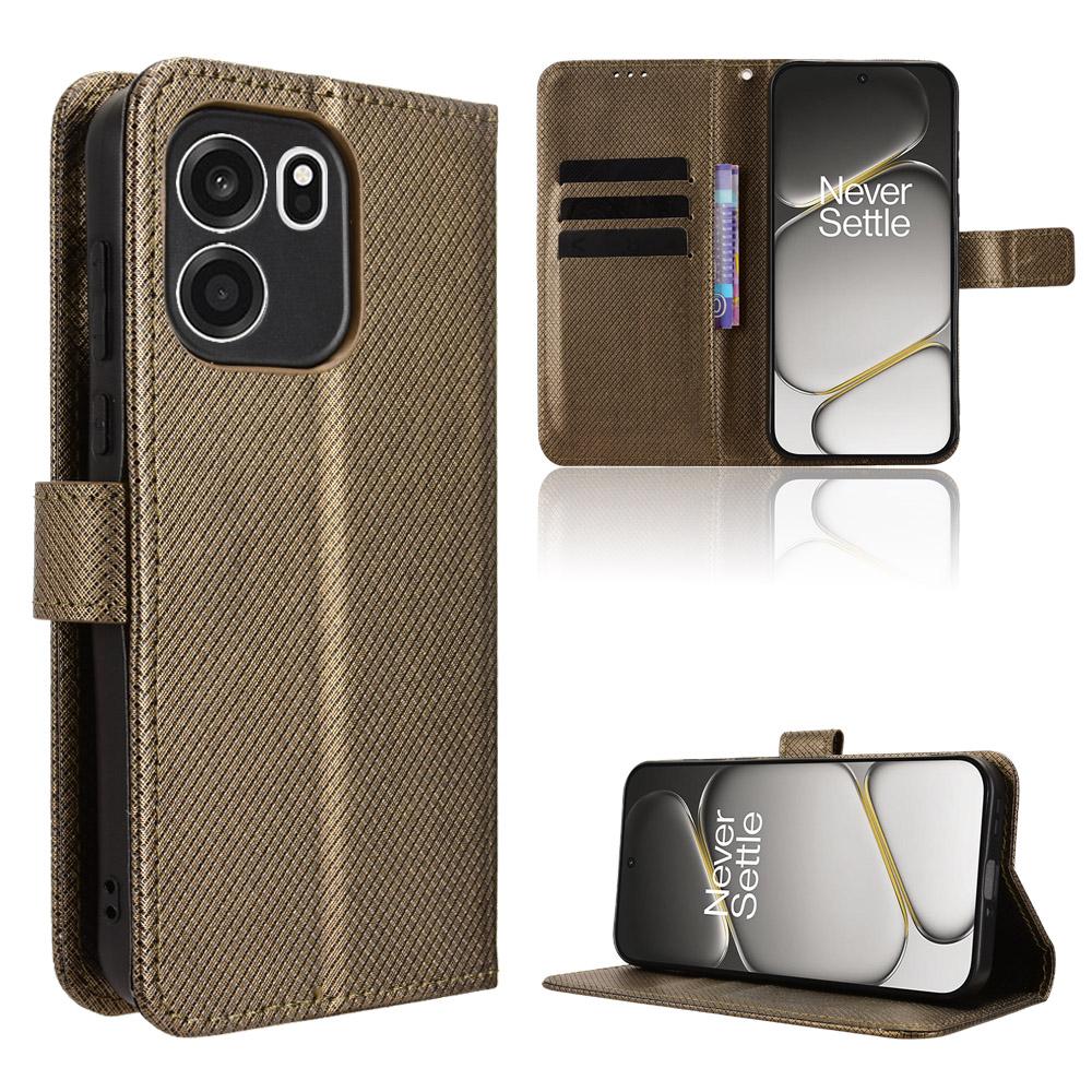 Flip-Hülle für OnePlus Turbo 6V Ledertasche [Flip Vintage Leder] Stoßfest Langlebig Retro Handyhülle