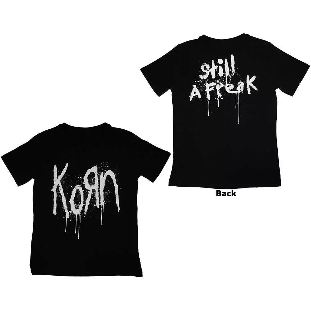 

Женская футболка Korn Still A Freak Отправка в тот же день Футболка Высококачественная Роскошь для Мужчин и Женщин Топ Y2k 2XL
