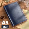 High Quality A5/A6 Notebook PU Leather Loose-leaf Diary Book Detachable Shell Binder Notepad Student