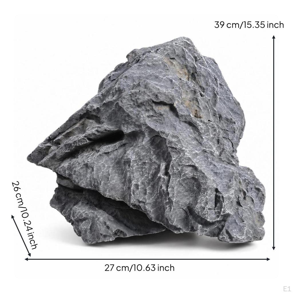 Foam Boulder Prop Lightweight Imitation Rock with Textured Surface AuthenticLooking Rocks