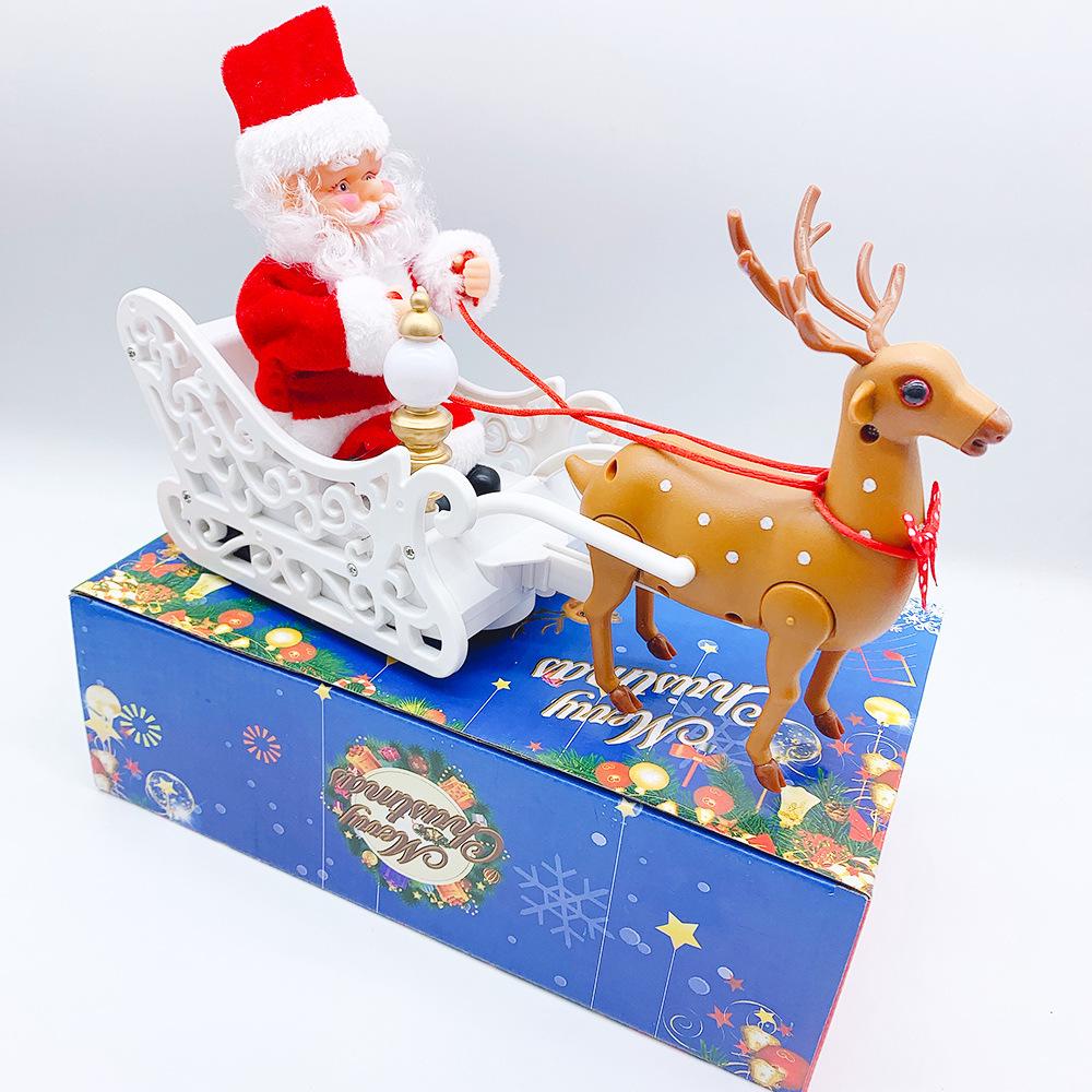 Electric Santa Claus Toy with Climbing Beads - Perfect Chimney Climber Christmas Gift