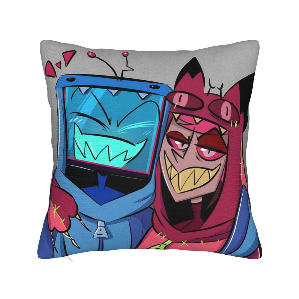 Decorative Pillowcase R-Radiostatic Vox Alastor  Merch Living Room  Pillow Case Cover Zipper Multiple Sizes